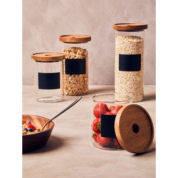 Recipient din sticlă pentru alimente Tromso – Premier Housewares-image-1