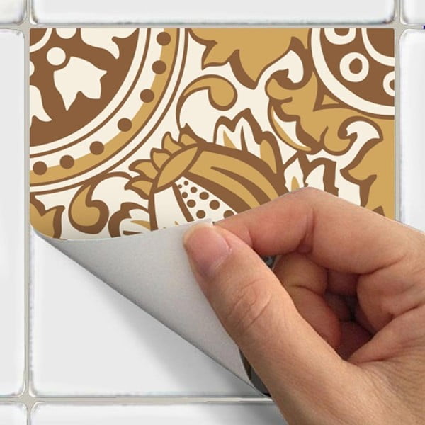 Set 9 autocolante Ambiance Cottage, 10 x 10 cm-image-2