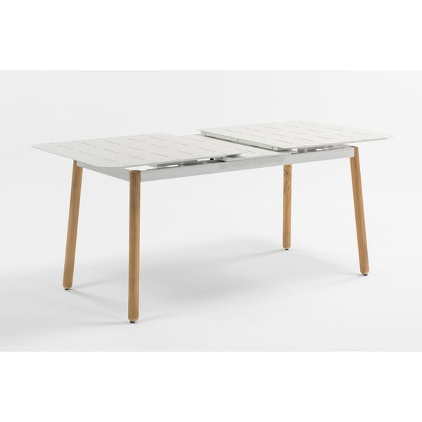 Set mobilier metalic de grădină Ezeis Alicante, alb - verde olive-image-4