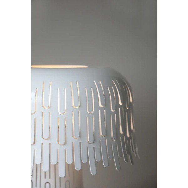 Veioză albă cu abajur din metal (înălțime 38 cm) Verbera – Markslöjd-image-2