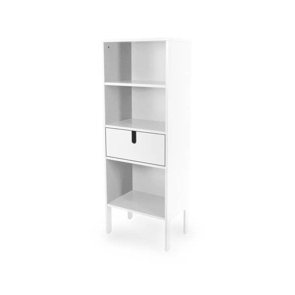 Etajeră Tenzo Uno, înălțime 152 cm, alb-image-2