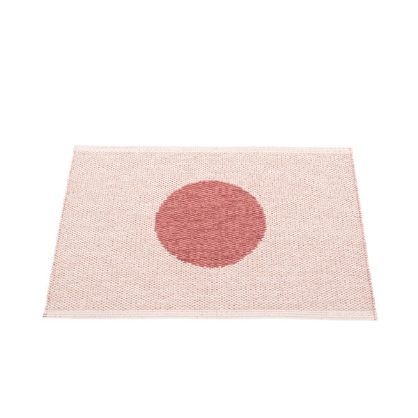 Covor pentru exterior și interior roșu deschis 70x50 cm Vera Pop Blush – Pappelina-image-2