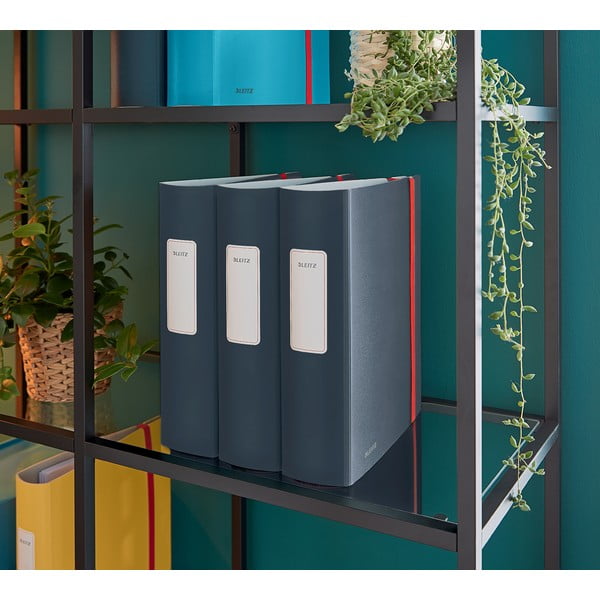 Biblioraft Leitz Cosy, A4, gri-image-3