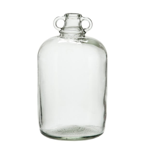 Vază sticlă J-Line Jug Handle, 32 cm