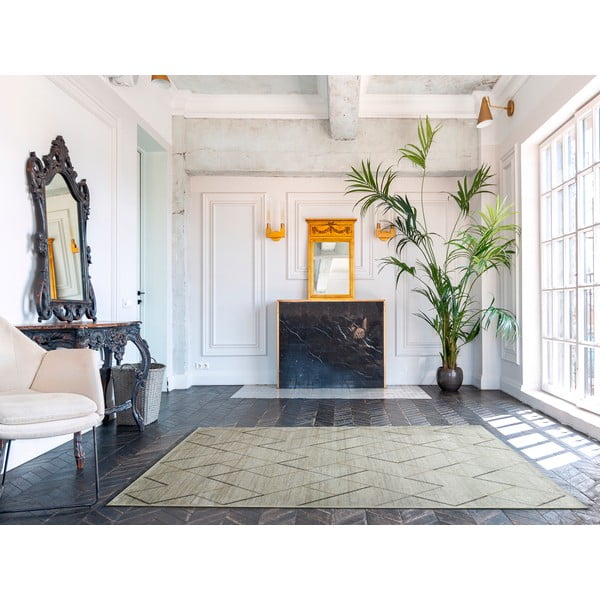 Covor din viscoză Universal Belga, 70 x 110 cm, crem-image-1