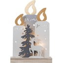Decorațiune luminoasă albă  de  Crăciun Fauna – Star Trading