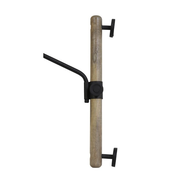 Aplică de perete neagră (lungime 40 cm) Banu – Light & Living-image-3