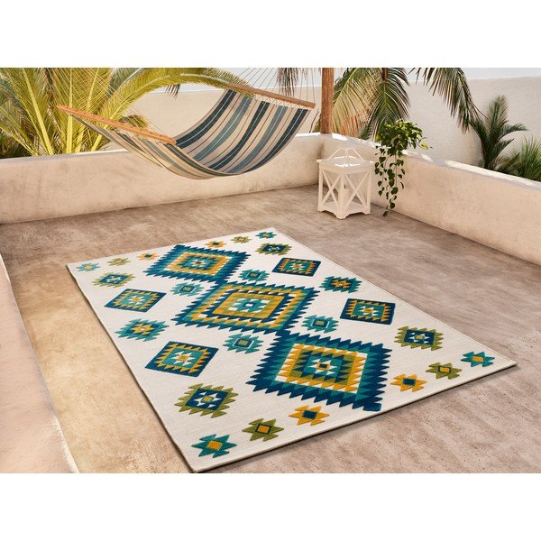 Covor de exterior crem 80x150 cm Mila – Universal-image-1