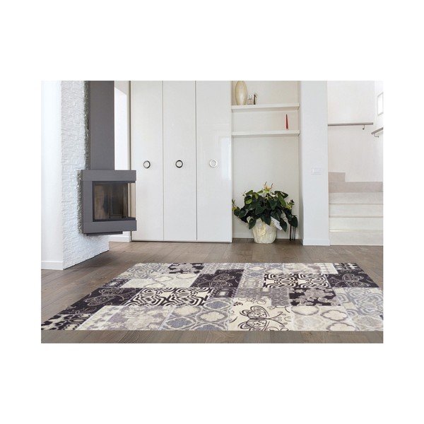 Covor Webtappeti Modern Kilim Charcoal, 60 x 120 cm-image-2