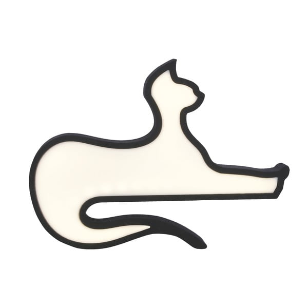 Veioză pentru copii neagră Cat – Candellux Lighting-image-4