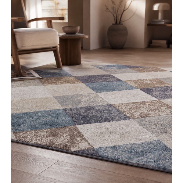 Covor albastru/bej 160x235 cm Terrain – Hanse Home-image-3