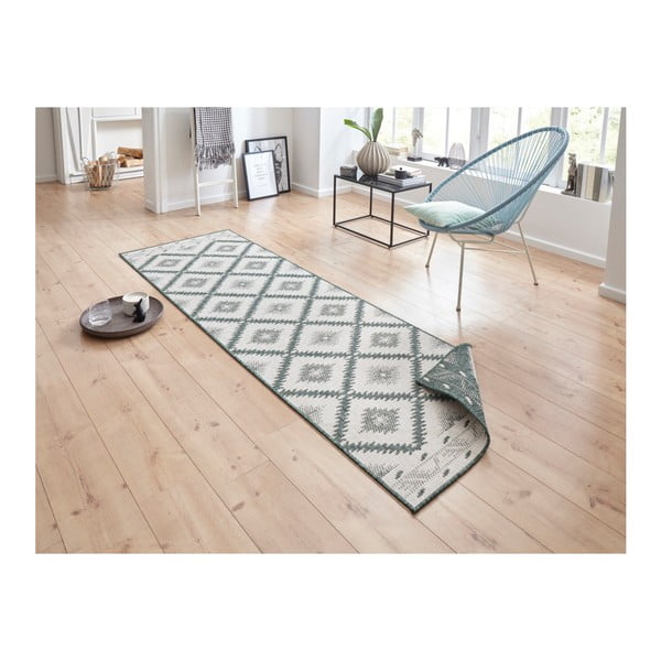 Covor adecvat pentru exterior NORTHRUGS Twin, 350 x 80 cm, verde-crem-image-2