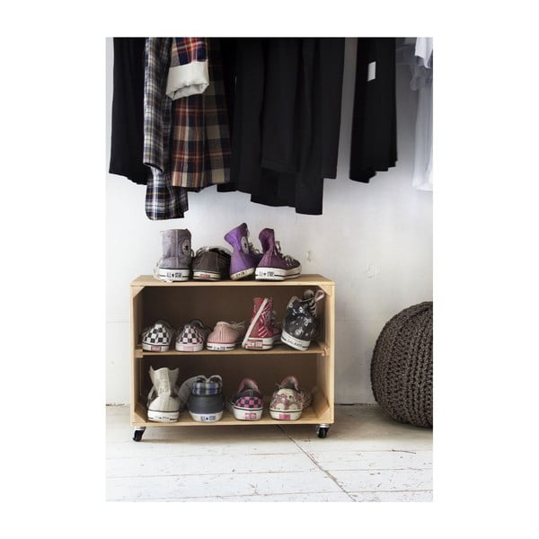Pantofar din lemn de pin Really Nice Things Shoes-image-1