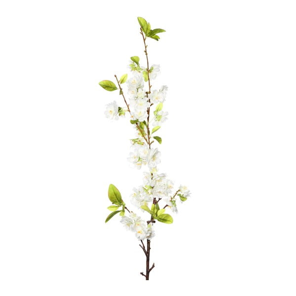 Floare artificială Ixia Pear Tree, înălțime 114 cm, alb