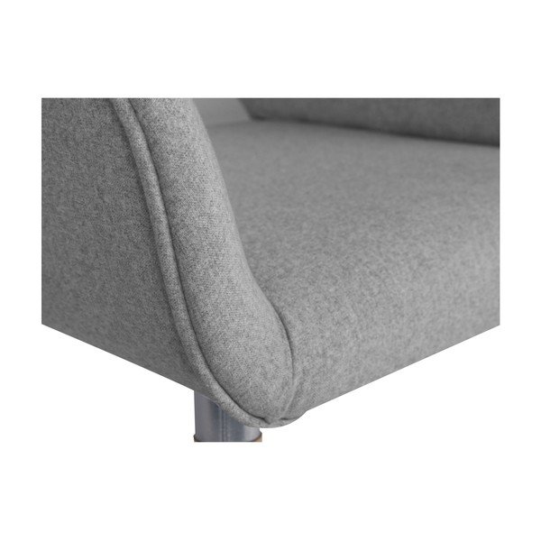 Scaun Cosmopolitan Design Napoli, gri deschis-image-4
