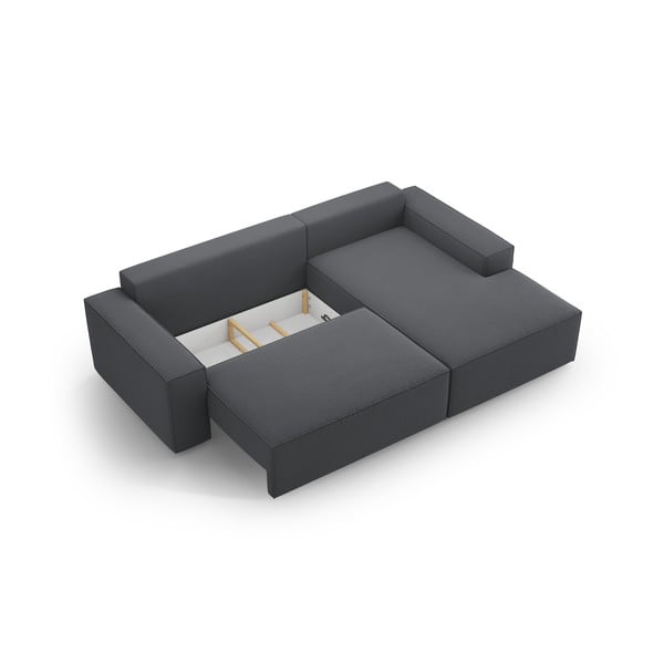 Colțar gri închis extensibil (cu colț pe partea dreaptă) Jodie – Micadoni Home-image-4