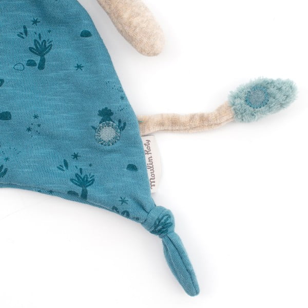 Jucărie de confort albastră Elephant – Moulin Roty-image-1
