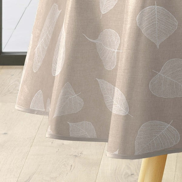 Față de masă lavabilă ø 160 cm Feuillys – douceur d'intérieur-image-3