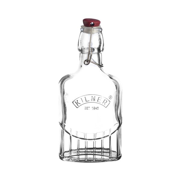 Sticlă cu clips pentru lichior Kilner Gin, 0,25 l
