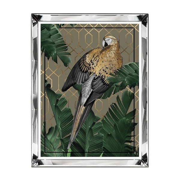Tablou JohnsonStyle The Golden Parrot, 71 x 91 cm