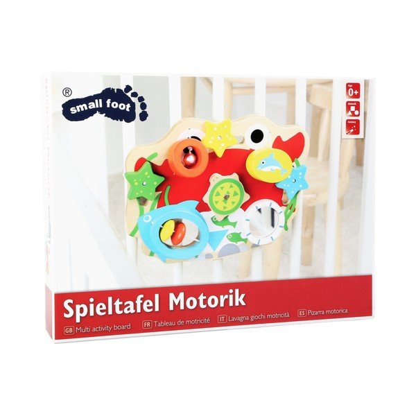 Jucărie din lemn pentru dezvoltarea abilităților motorii Legler Board-image-1