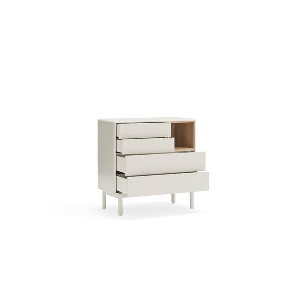 Comodă crem 90x90x40 cm Corvo – Teulat-image-3