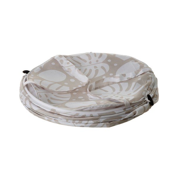 Coș de rufe Unimasa Libia, 40 cm, bej-image-1