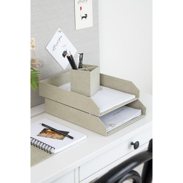 Organizatoare pentru documente 2 buc. din carton Hakan – Bigso Box of Sweden-image-2