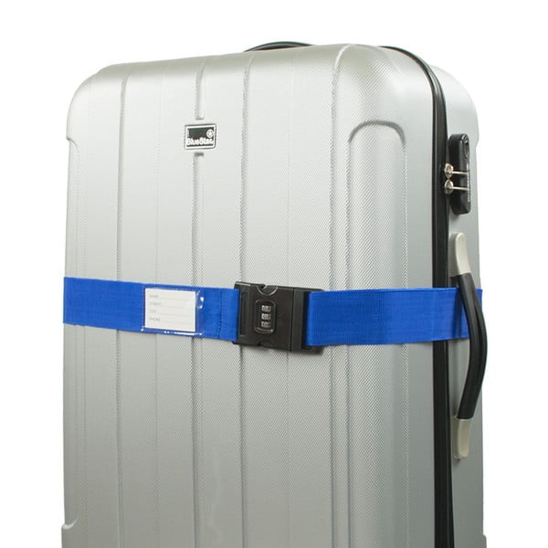 Centură de siguranţă pentru bagaj Bluestar, albastru