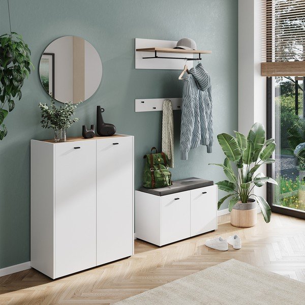 Set pentru hol alb/natural Lucena – Germania-image-1