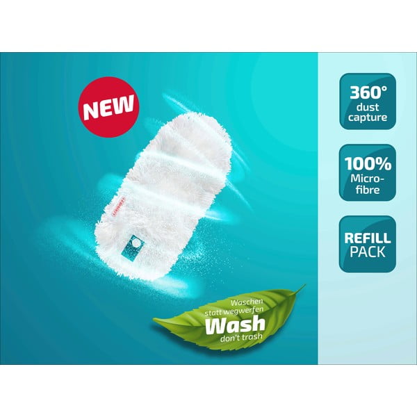 Set de rezerve pentru pămătuf de praf 2 buc. Superduster – LEIFHEIT-image-1