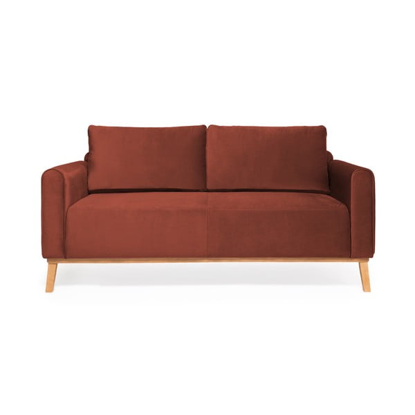 Canapea cu 3 locuri Vivonita Milton Trend, roșu
