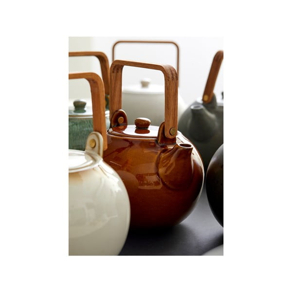 Ceainic chihlimbar cu filtru din ceramică 1,2 l Gastro Amber – Bitz-image-1