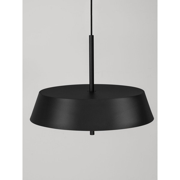 Lustră negru-mat LED cu intensitate reglabilă din aluminiu ø 45 cm Velio – Nova Luce-image-4