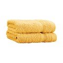Prosoape galbene 2 buc. din bumbac din frotir 30x30 cm Zero Twist – Catherine Lansfield