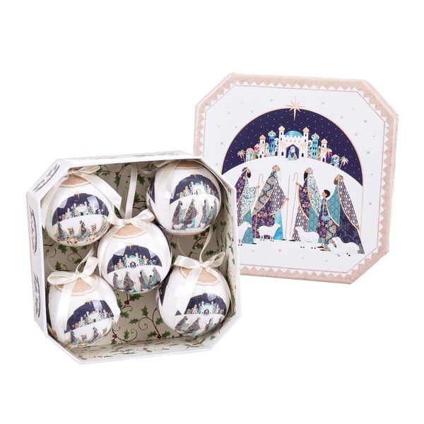 Globuri de Crăciun 5 buc. din hârtie ø 7,5 cm Magi Memory – Casa Selección