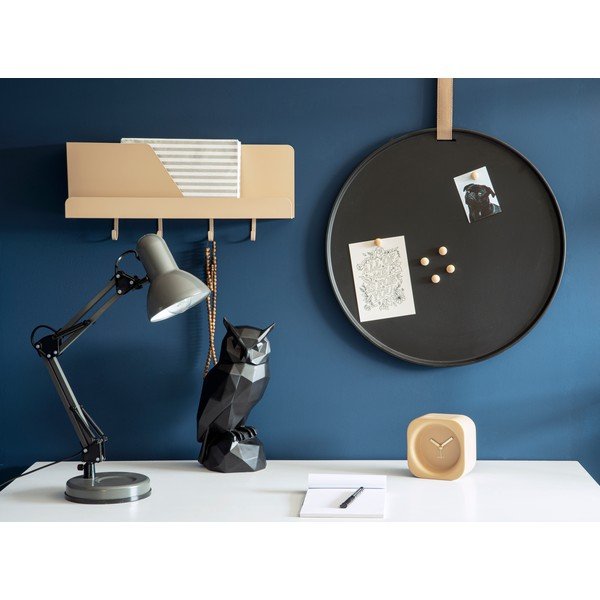 Organizator de perete cu cârlige Leitmotiv Perky, lungime 46 cm, nisipiu-image-1