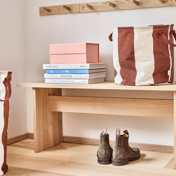 Coșuri de depozitare 2 buc. din material textil ø 18x22 cm Kara – OYOY Living Design-image-1