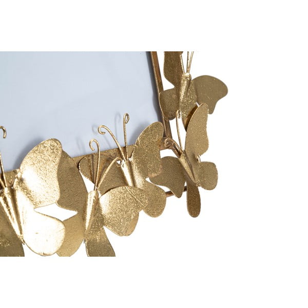 Ramă foto aurie din metal 35x38 cm Butterfly – Mauro Ferretti-image-3