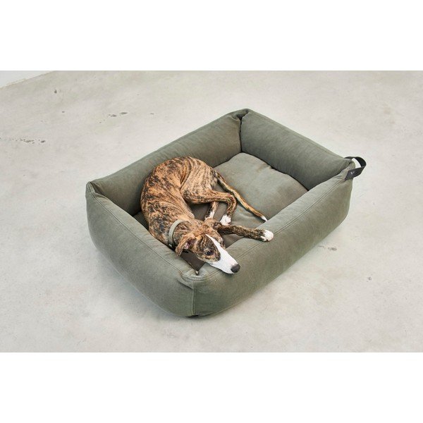 Pat pentru animale de companie verde salvie pentru câini 120x93 cm Comodo Sage L – MiaCara-image-1