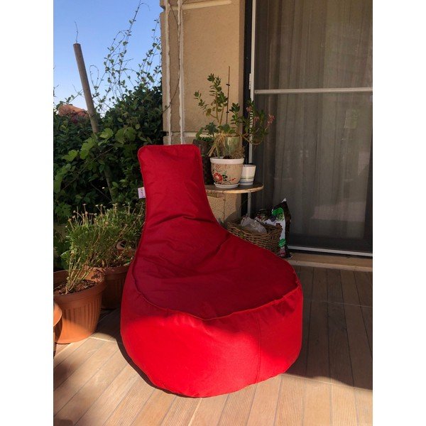 Beanbag pentru grădină roșu Aktif – Floriane Garden-image-1