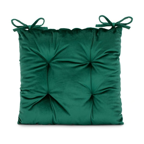 Pernă de scaun din catifea 40x40 cm Aleksa – Restilo