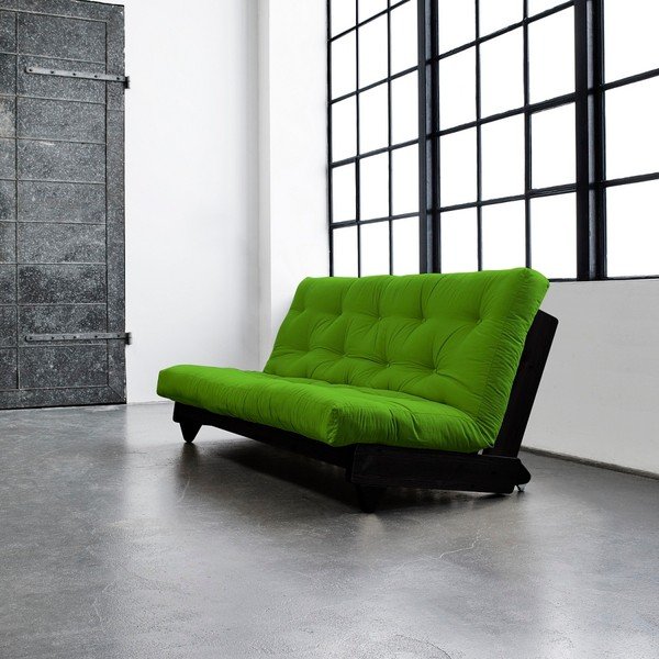 Canapea extensibilă Karup Fresh Wenge/Lime-image-1