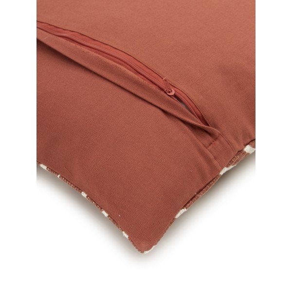 Față de pernă decorativă din bumbac Westwing Collection Nomad, 45 x 45 cm, maro-image-4