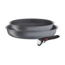 Set de vase pentru gătit 3 buc. din aluminiu Ingenio Natural Force – Tefal