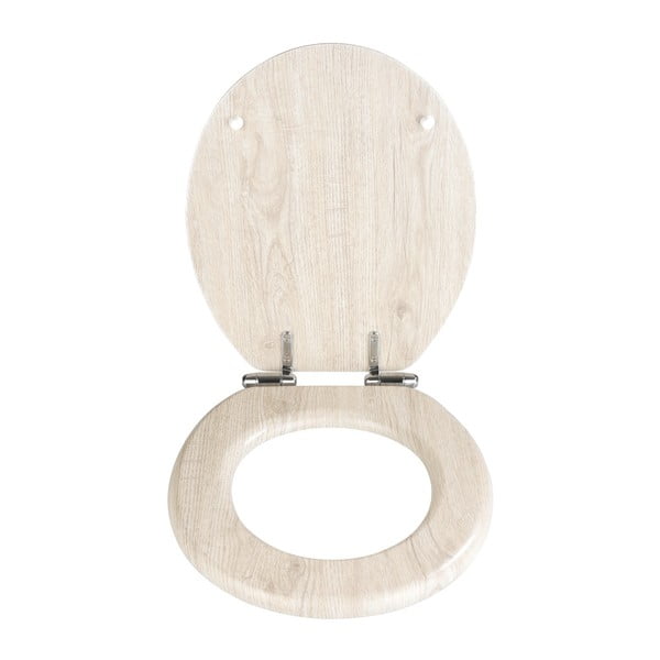 Capac WC cu închidere lentă Wenko Oak, 42,5 x 35,5 cm-image-2
