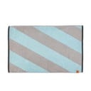 Covoraș de baie verde mentă din bumbac organic 50x80 cm Diagonal – Mette Ditmer Denmark