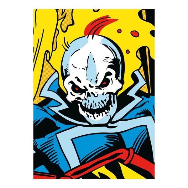 Poster Marvel Close Up - Ghost Rider