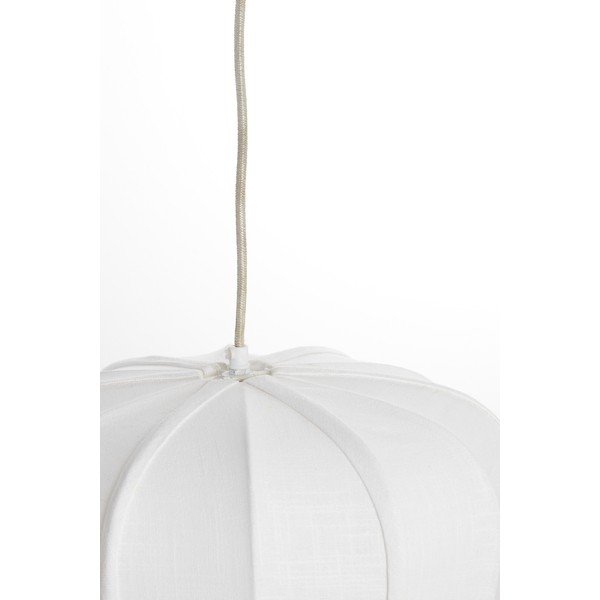Lustră crem cu abajur textil Zubedo – Light & Living-image-4