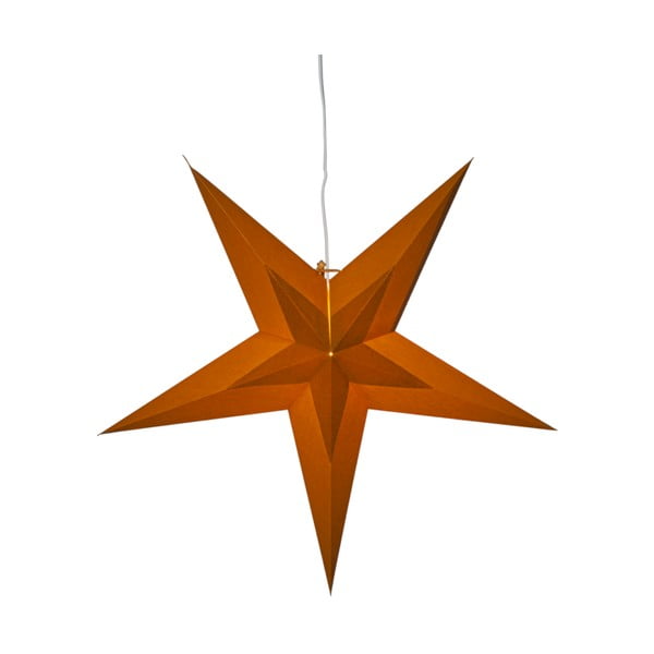 Decorațiune luminoasă pentru Crăciun Star Trading Diva, portocaliu, ø 60 cm